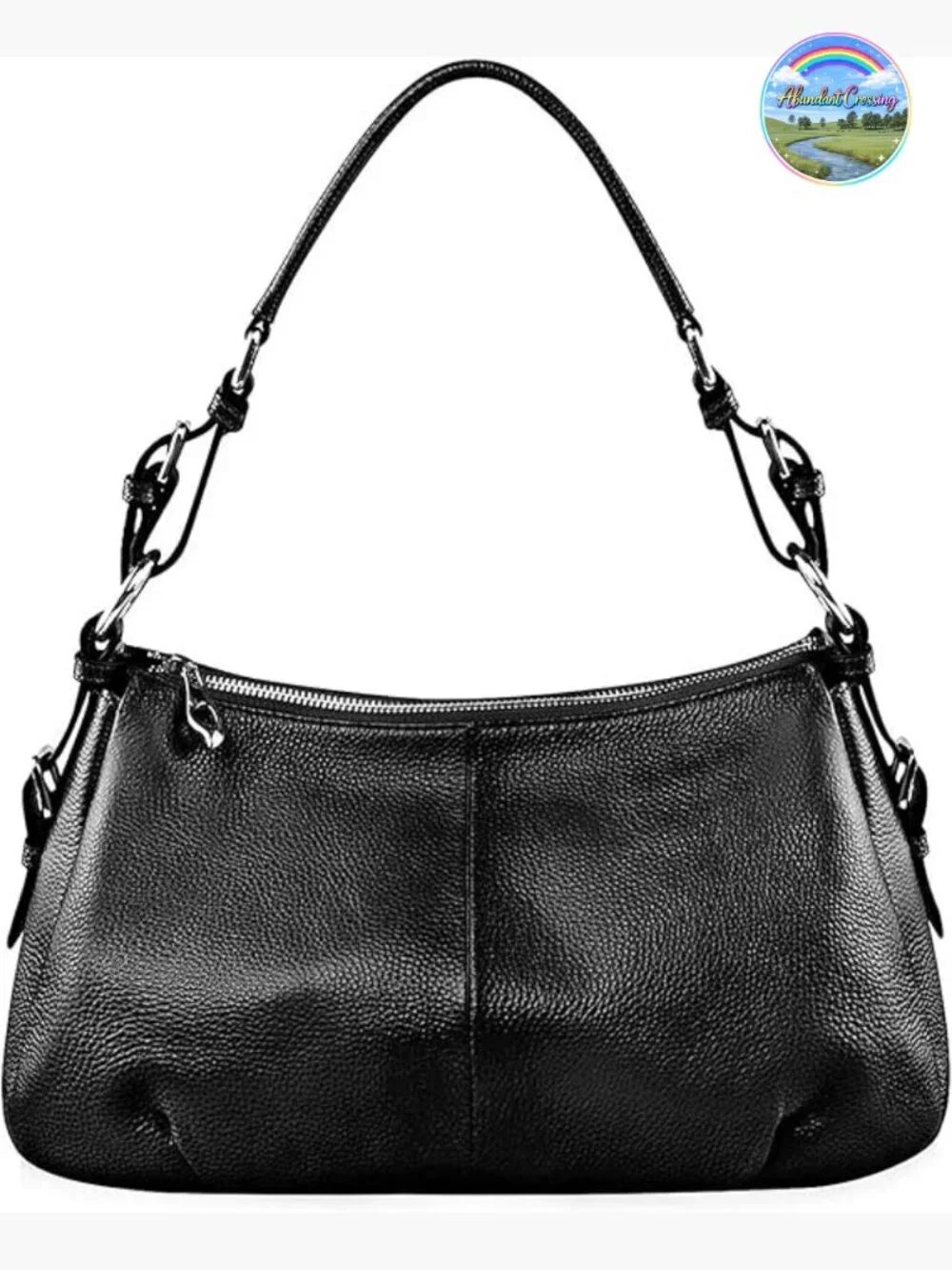 Genuine Leather Women's Hobo Bag Top Handle Crossbody Shoulder Bag